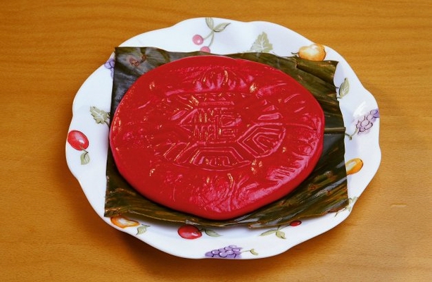 紅龜粿。…第1張